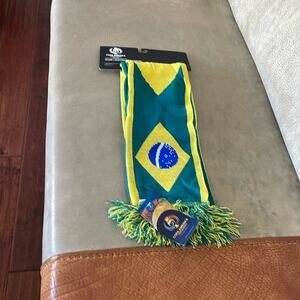 Brazil Copa America Centenario Scarf USA 2016  Soccer Collectibles Green Yellow